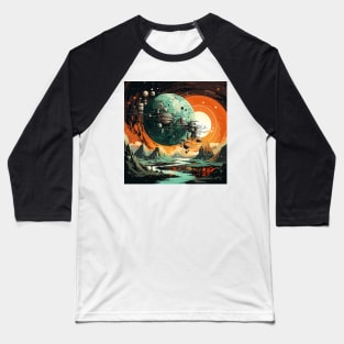 Intergalactic Visions 19 Baseball T-Shirt